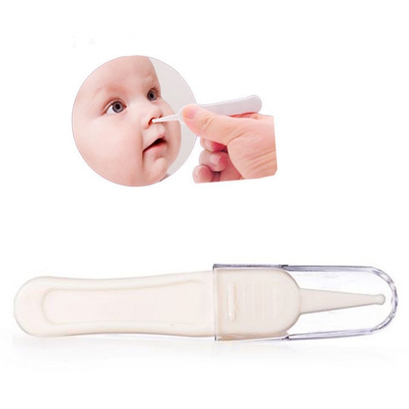 Baby Neusreiniging Pincet Baby Oor Neus Navel Plastic Schoon Pincet Zuigeling Pincet Pincet Veiligheid Tang #4D14