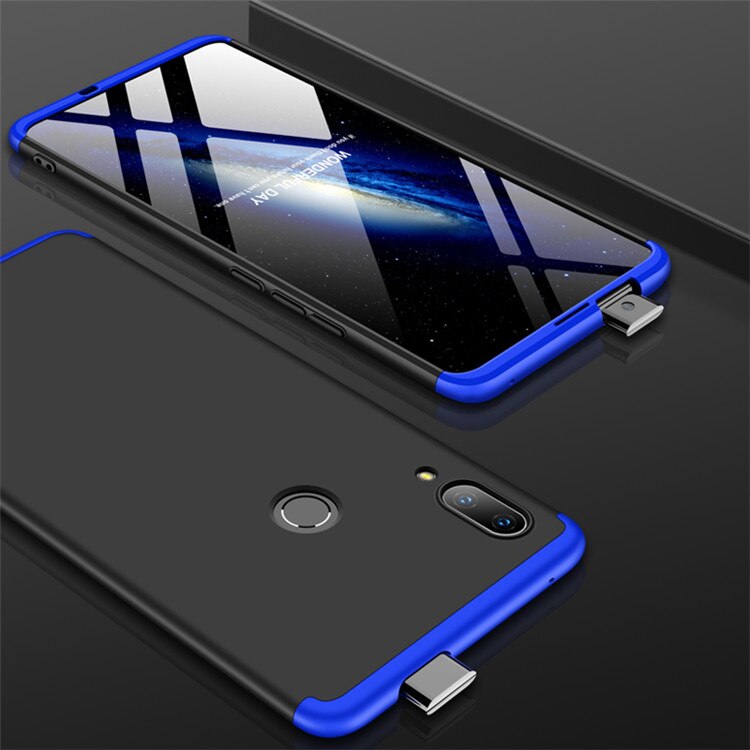 360 fuldt stødsikkert etui til huawei p smart z etui 3 in 1 hårdt pc cover cover til huawei p smart z smartz psmartz stk -lx1 capa