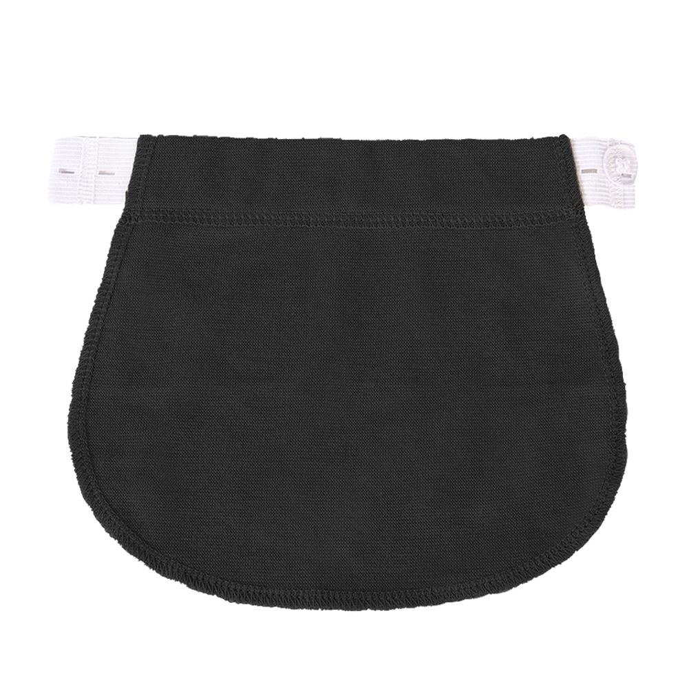 1 Pcs Vrouwen Verstelbare Elastische Moederschap Zwangerschap Tailleband Riem Taille Extender Kleding Broek Voor Zwangere Veiligheid Moederschap: Black