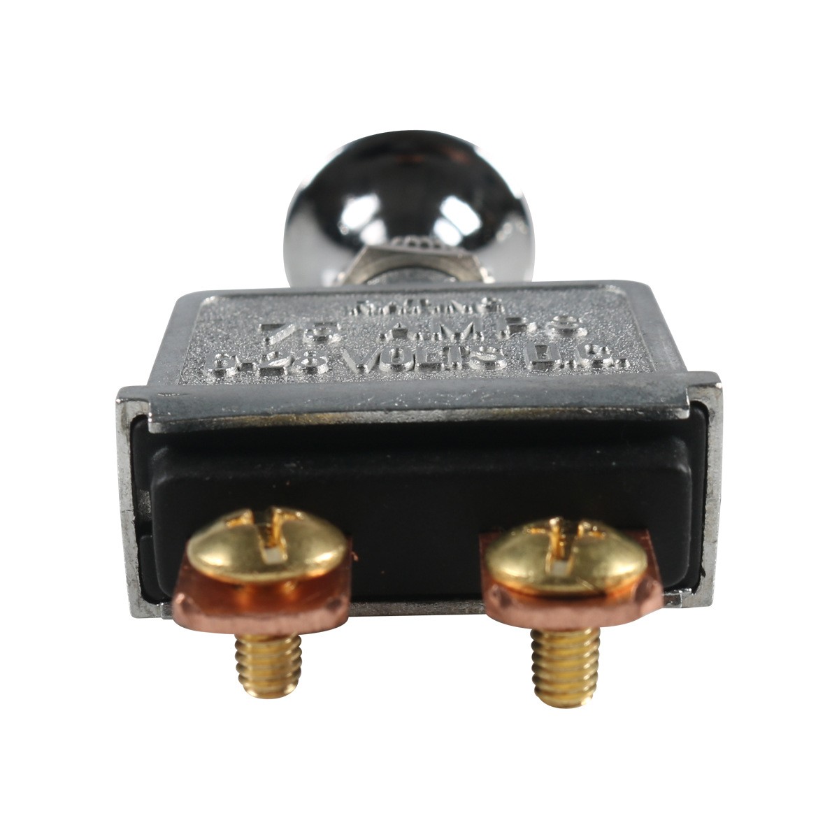 Zwaar uitgevoerde push-pull-schakelaar aan/uit 75 AMP 6-28V DC 2 posities spst aan/uit voor auto's, vrachtwagens