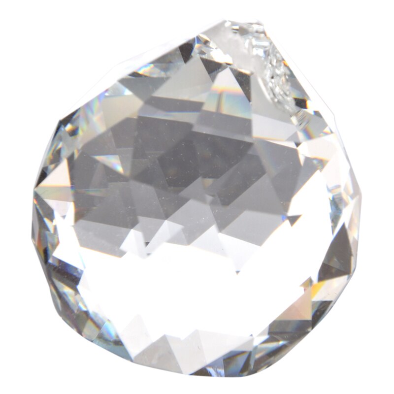 40mm feng shui facet geslepen kristallen hangers (helder)