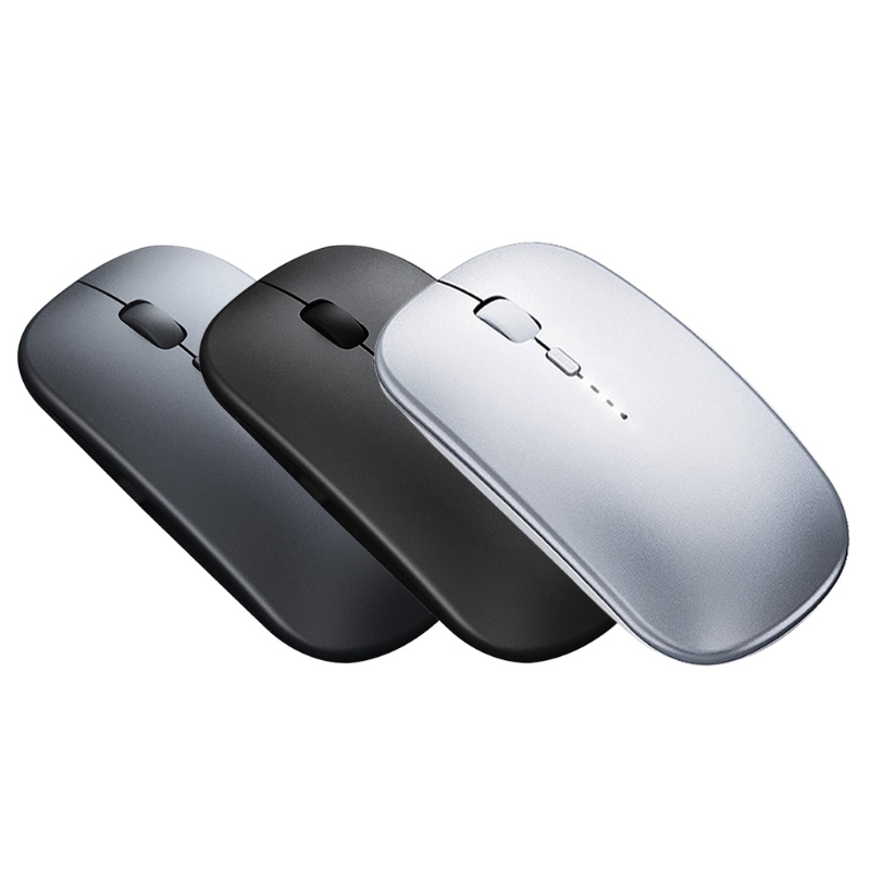 LX0B Rechargeable Wireless Silent Mouse 2.4G Portable Optical Bluetooth-compatible Computer Mice with Power Display Esports