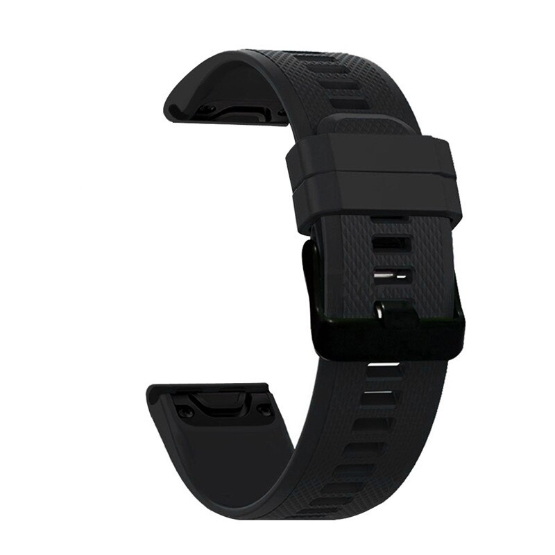3in1 Band For Garmin Instinct 2 Instinct2 Smartwatch Strap Silicone Quick Easyfit Sport Wristband Belt Bracelet Screen Protector: black / Instinct 2