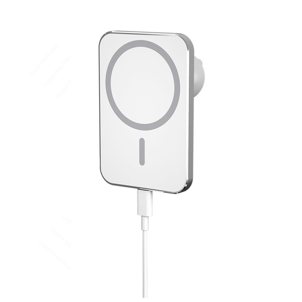 15W Draadloze Auto Magnetische Veilige Oplader Airvent Mount Magneet Adsorbeerbare Telefoon Aluminium Auto Houder Voor Iphone 12 Pro Max 12 Mini: Car Holder WT