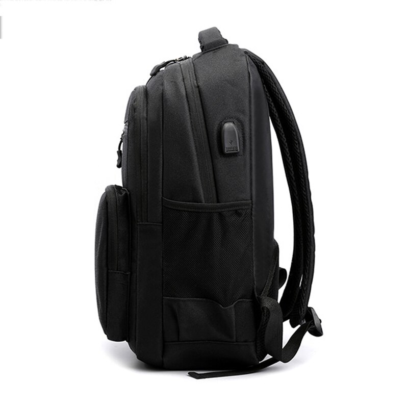 Grå mænd rygsæk skoletasker drenge teenager oxford rygsæk mandlige taske college stil stor kapacitet multifunktion rygsæk