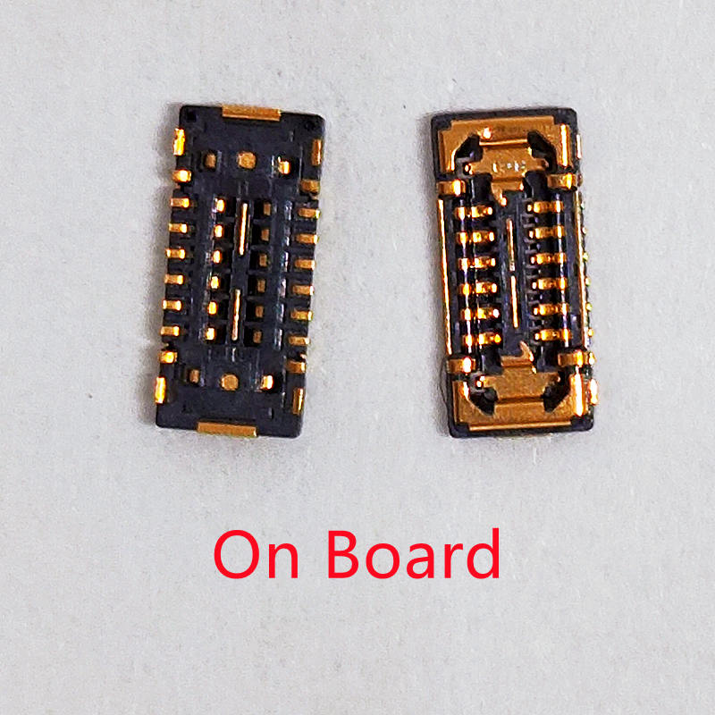 10-20 stuks WiFi Antenne FPC Connector Voor Samsung S22 S21 Ultra S21U S20 Plus S20U S22U G996 G998 U F B G985 On Board Flex 12pin: Zilver