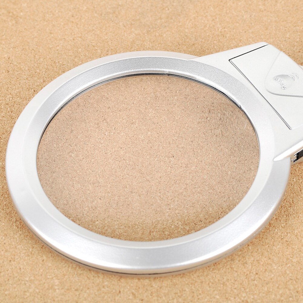Pro Flexible Hands Free Magnifying Glass Desk Lamp Bright LED Lighted Magnifier Clamp for Reading Diamond Painting Cross Stitch