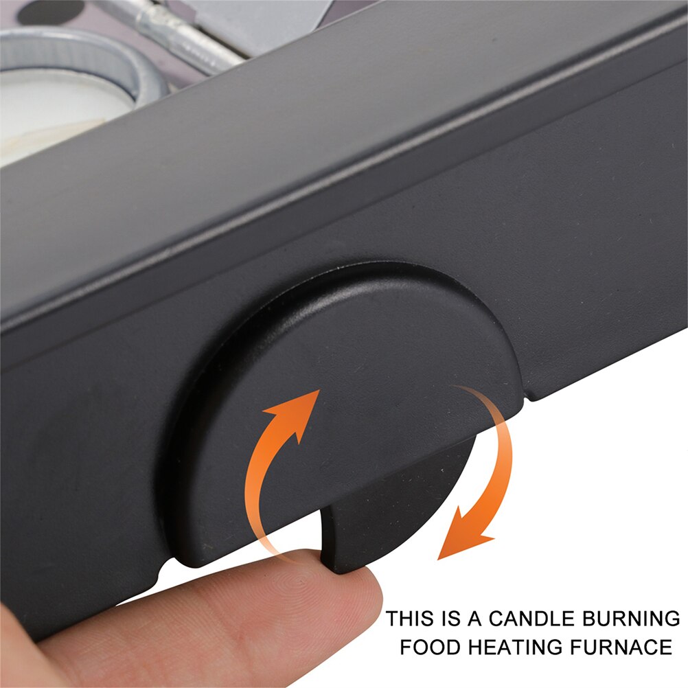 Restaurant Food Warmer Candle Heating Stove Heater Tabletop Candle Food Heater home Decoration Portable Tabletop Indoor Heater