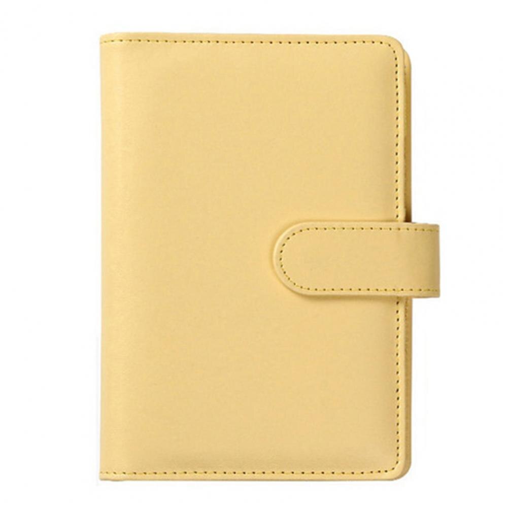 Smooth Writing Note Book Decorative Rectangular Hard to Fade Eye-catching Diary Notebook for Classroom : Yellow