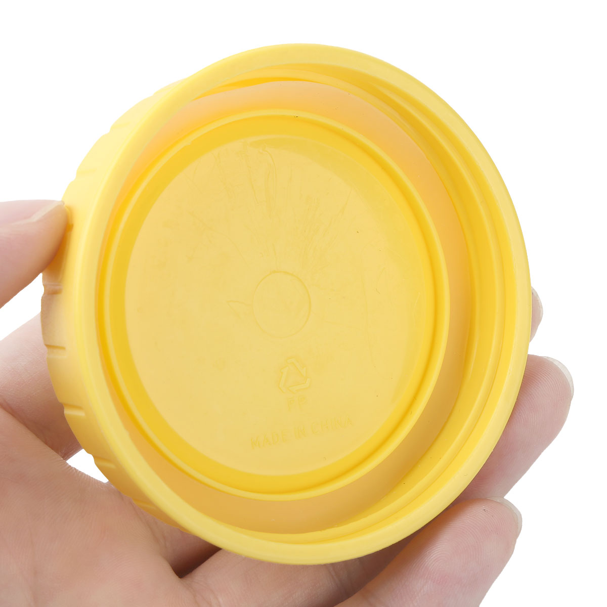 Diverse farve indvendige diameter plast lækagesikre udskiftningshætter låg med silikone tætning o ringe til mason krukker drikke krukker