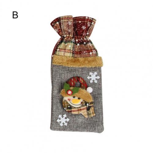 Lichtgewicht Goede Champagne Rode Wijn Fles Zak Stof Wijnfles Tas Fijne Textuur Voor Bar: B