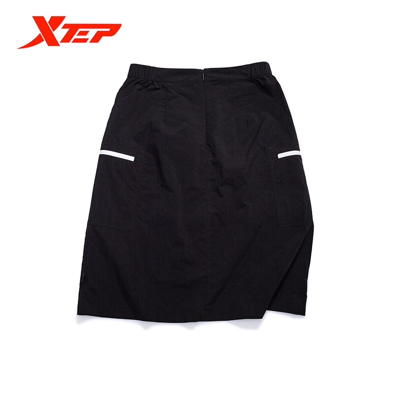 Xtep short feminino esportivo de verão, fino, respirável, de secagem rápida, casual 879228440156