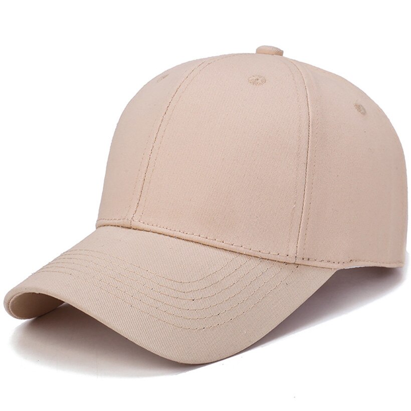 Verkoop Vrouwen Verstelbare Baseball Tennis Cap Outdoor Sport Effen Kleur Tennis Caps Katoen Zonnescherm Gorra Tenis 0905