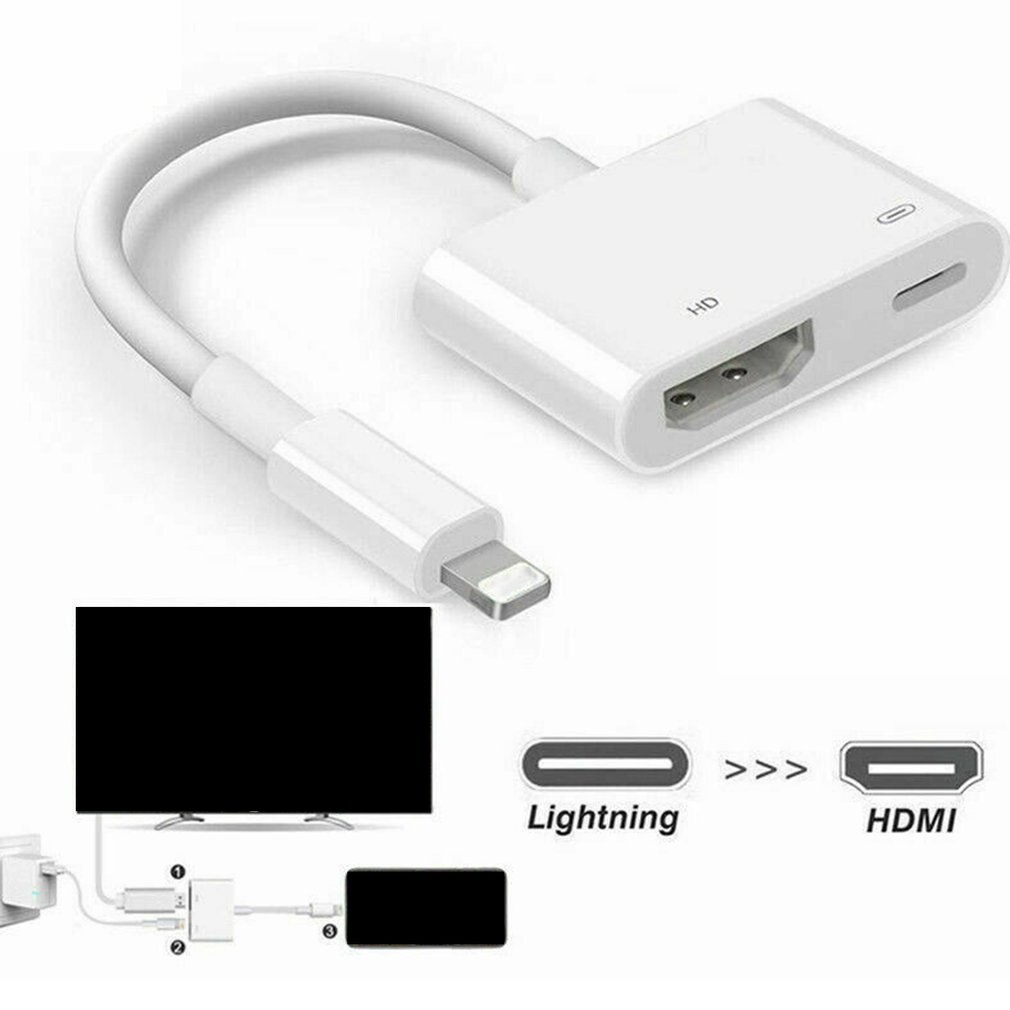 For Iphone To Hdmi Hd Cable For Iphone Adapter Cab... Grandado