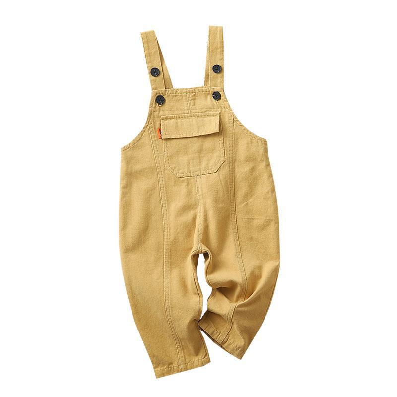 Lente Kids Overalls Mode Kinderkleding Herfst Baby Jongens En Meisjes Verstelbare Casual Snoep Kleur Jarretel Broek