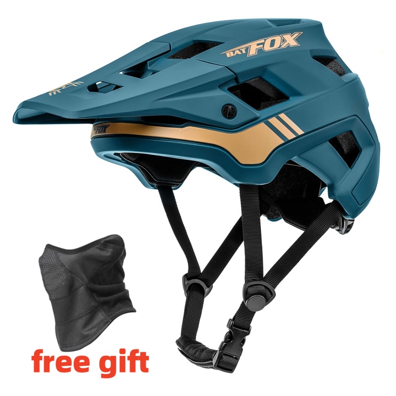 BATFOX Fahrradhelm Speedframe Ultraleicht Fahrrad Reiten Anti-Auswirkungen Straße Berg Sicher Kappe Sport Männer Frauen MTB Fahrrad Helm: M / Schwarz