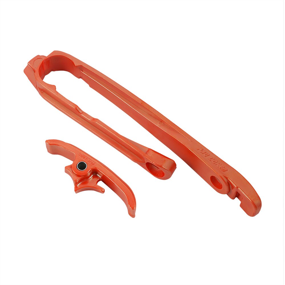 Motorrad Kette führen Schieberegler Schwinge Für KTM 125-500 EXC EXC-F XC-W XCF-W SX 250 300 -2022 125 150 SX XC 250-450 SX-F XC-F: Orange