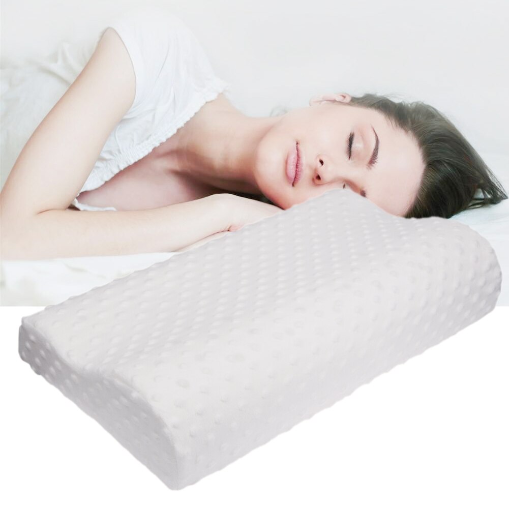 50X30X9Cm Zachte Kussenslopen Langzaam Rebound Memory Foam Ruimte Kussen Gevallen Nek Cervicale Gezondheidszorg Geheugen kussensloop