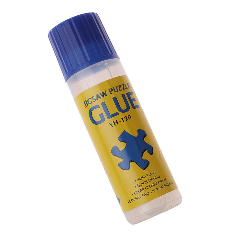 120ml Ungiftig Umweltfreundliche Kleber Rätsel Conserver Selbst Gelten Schnell Trocken für DIY Kleben Papier Erhaltung Puzzle Rätsel