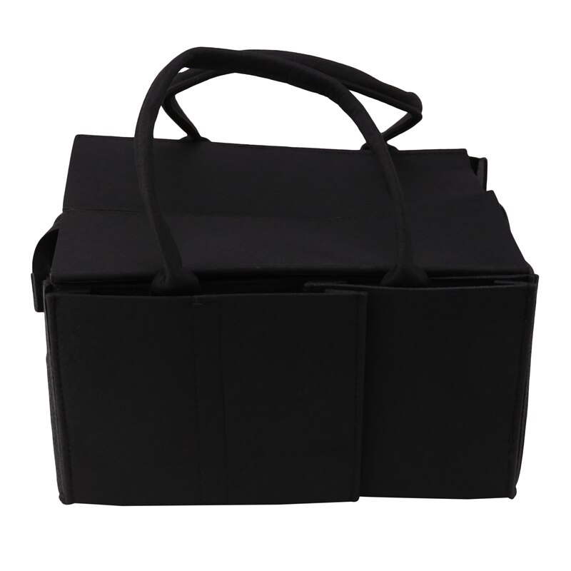 Faltbare Baby Windel Caddie Veranstalter Art Spielzeug Tragbare Tasche/Kasten für Auto Reise Ändern Tisch Organizer mit Deckel lagerung Tasche