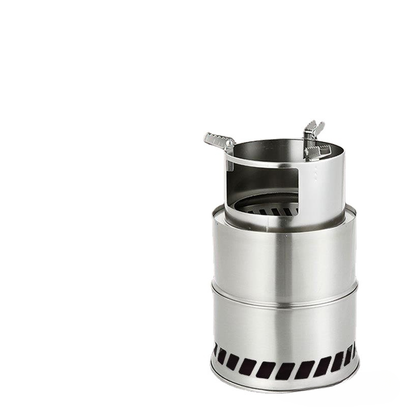 Outdoor Firewood Stove Windproof Portable Folding Wood Small Firewood Stove Gasification Picnic Stove Folding Stove Picnic