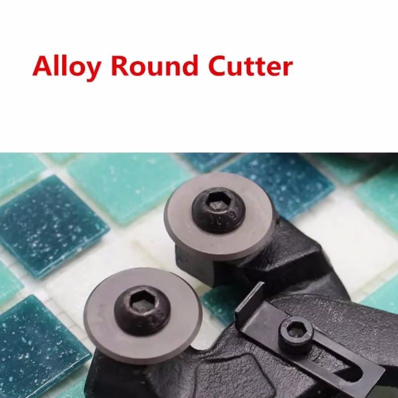 Pinze in lega per mosaico fai-da-te per utensili da taglio per piastrelle in ceramica/specchio/vetro/metica dovuto ruote rotonde Taglierina per materiali artigianali fai-da-te