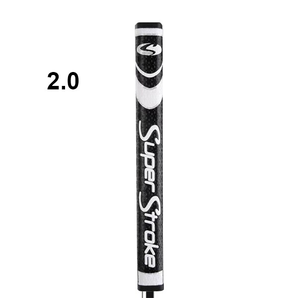 NEUESTE Nicht-Unterhose Golf Griffe Super Str *** PISTOLE GTR 1.0/2,0 Golf Vereine Putter Griff mit: 2.0-Schwarz Weiß