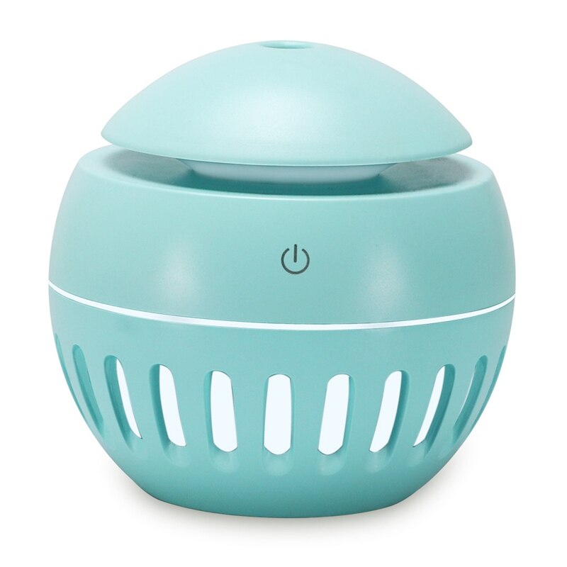 Hollow Out USB Home Silent Bedroom Atomizing Humidifier Diffusers Mini Portable Cool Mist Humidifier with 7 Color Lights: Default Title