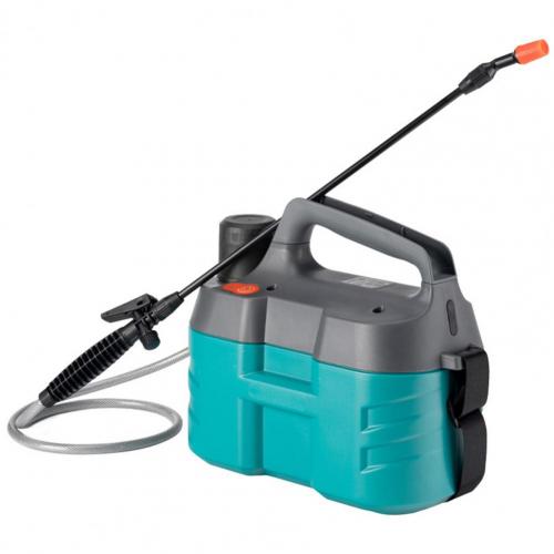 Pulverizador de plantas de 5L, rociador eléctrico ajustable de flujo práctico, rociador eléctrico de Metal recargable de un botón de trabajo para jardín: Default Title