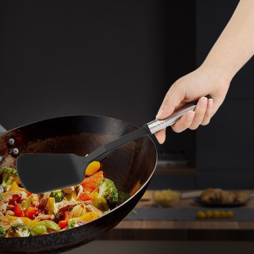 22 Pcs Cooking Utensil Set Stainless Steel Kitchenware Set Gadget Tool Spatula Spoon Colander Nylon Handles Kitchen Cooking Tool