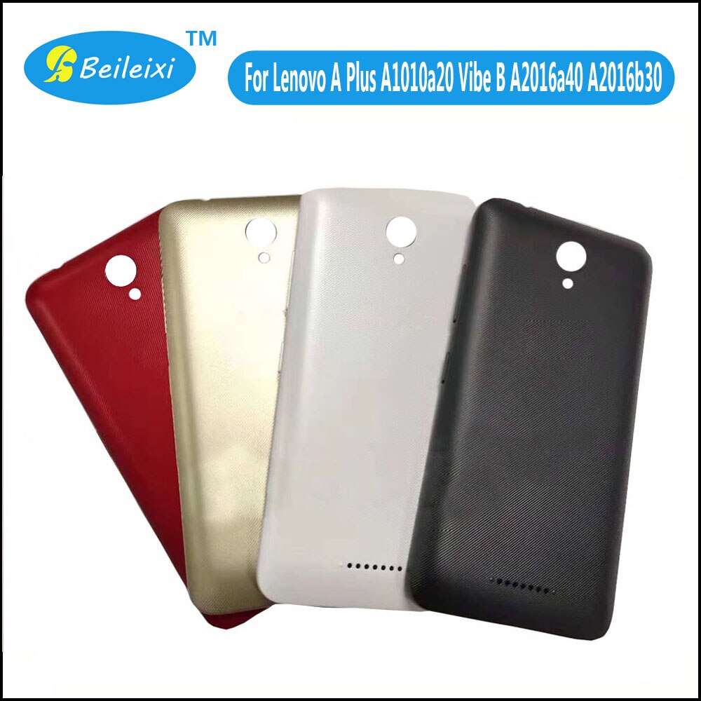 For Lenovo Vibe B A2016 A Plus A1010a20 A2016a40 A2016b30 Battery Battery Back Cover Housing Case Replacement Durable Back Cover