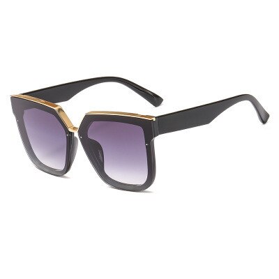 Oversized Zonnebril Vrouwen Vierkante Retro Zonnebril Vrouwen Bril Voor Vrouwen Oculos De Sol Feminino Voor Driver: 1