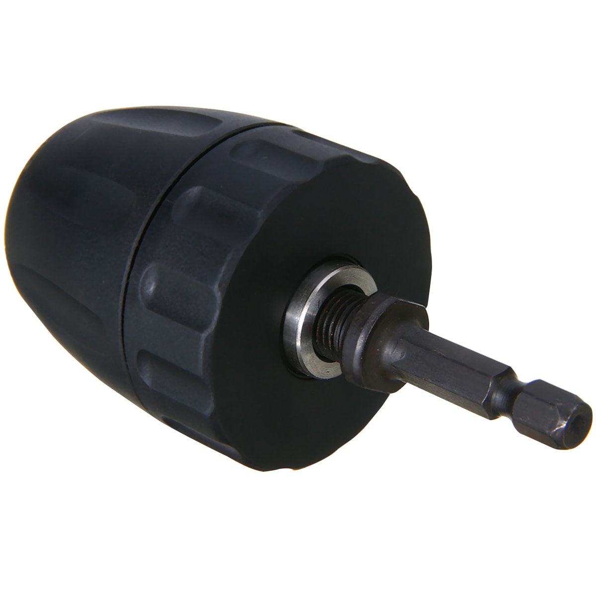 Mandril sin llave conductor vástago destornillador hexagonal broca convertidor 1/4 ''hexagonal 3/8" broca Accesorios