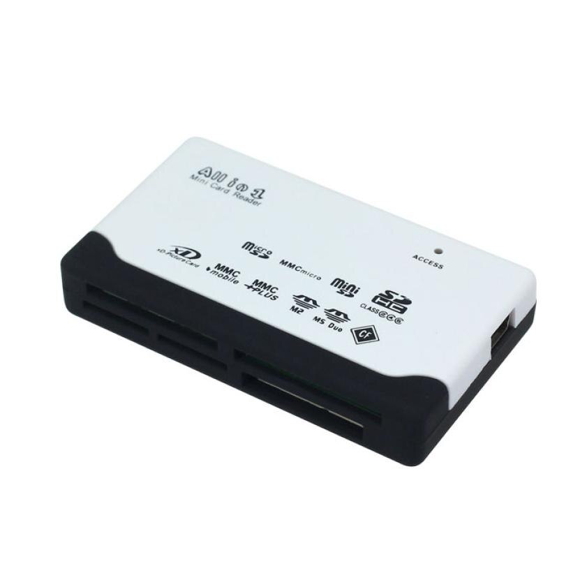 Factory Price Good USB 2.0 Card Reader for SD XD MMC MS CF SDHC TF Micro SD M2 Adapter