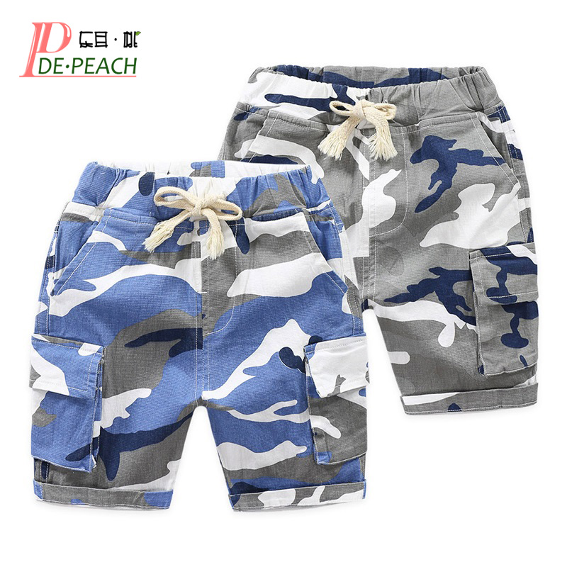 Shorts Cargo Garçon En Jean – Coupe Baggy Longueur Genou – Style Décontracté Unisexe – Taille élastique 3-12 Ans