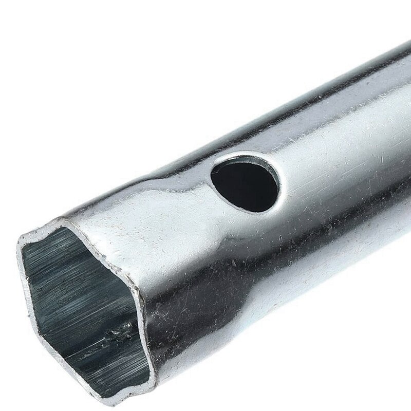 Jeu de clés pour boîte tubulaire métrique, 6-22mm, 10 pièces, en acier à Double extrémité pour la réparation des plombs automobiles