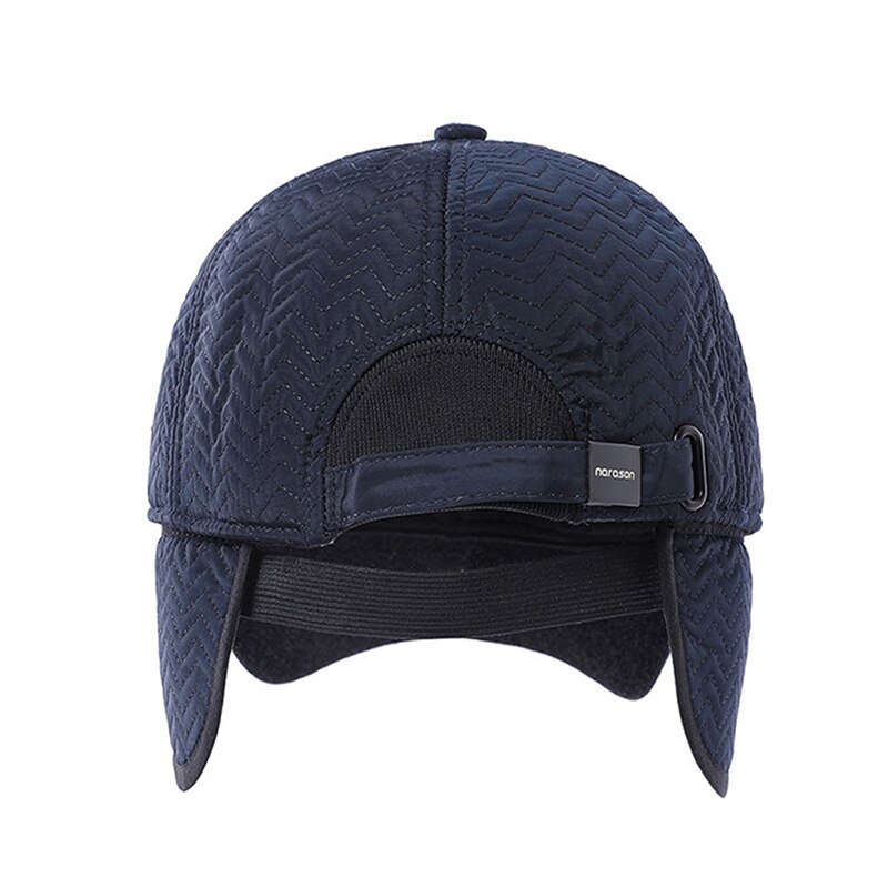 Männer winter baseball hut mit ohrenklappen papa halten warme gorras verdicken gehörschutz ausgestattet hysteresenkappe шапка зимняя мужская