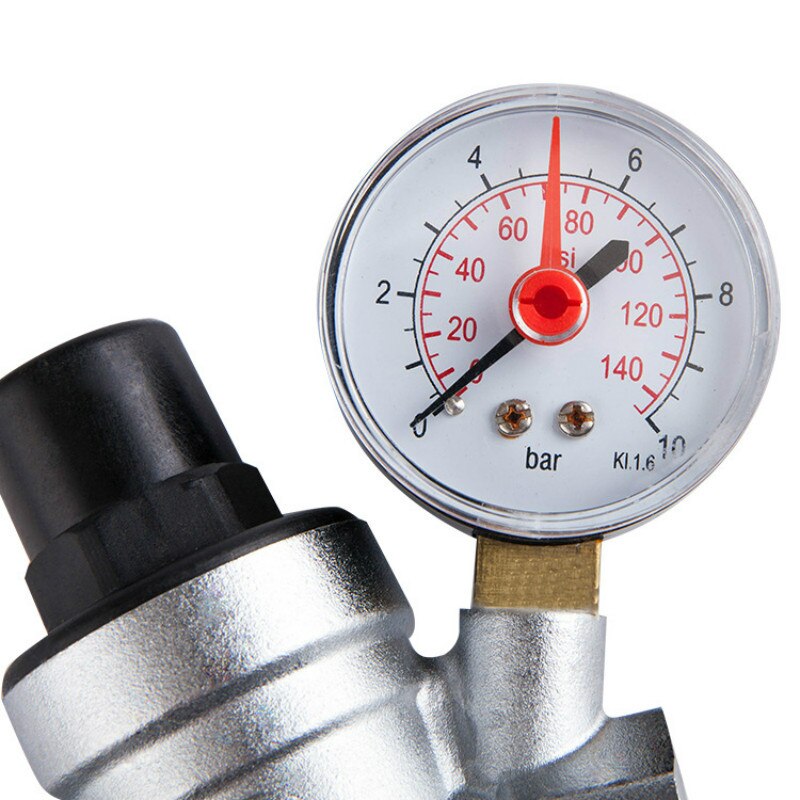 Dn15 dn20 trykreduktionsventiler vandtryksregulator med manometertryk