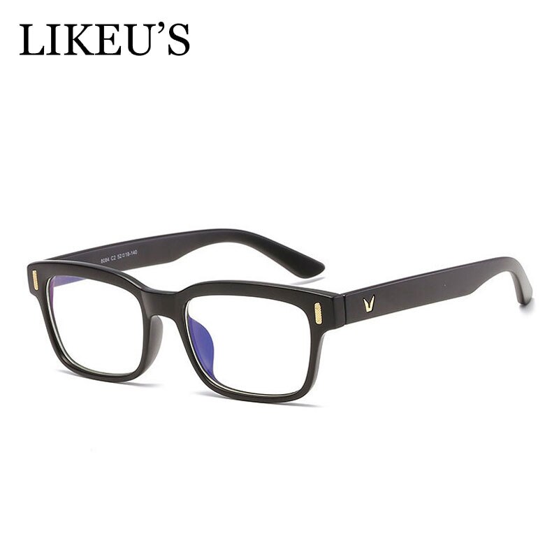LIKEU'S Anti Blue Light Blocking Filter Reduces Digital Eye Strain Clear Regular Computer Gaming Sleeping Better Glasses