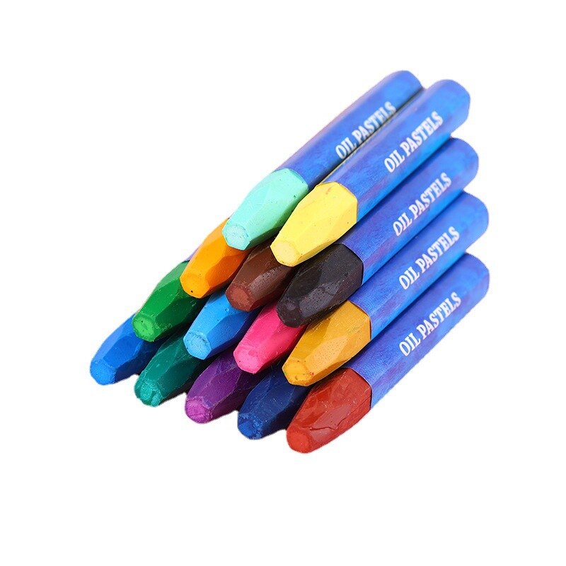 Oil Painting Stick Set 12/18/24/36 Colors Washable Children's Crayon Painting Pen Art Supplies Stationery