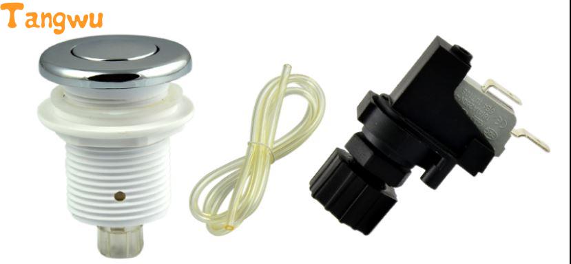 food waste disposal pneumatic switch button processor air switch garbage processor