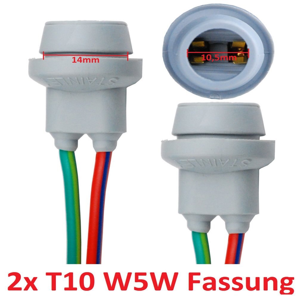 Een Paar T10 W5W Lamp Sockets