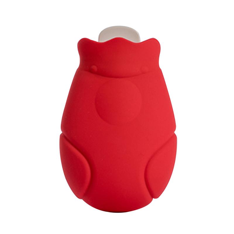 Bouteille d'eau chaude en Silicone | Chauffe-mains pour micro-ondes, résistant aux fissures, bouteille chaude: A