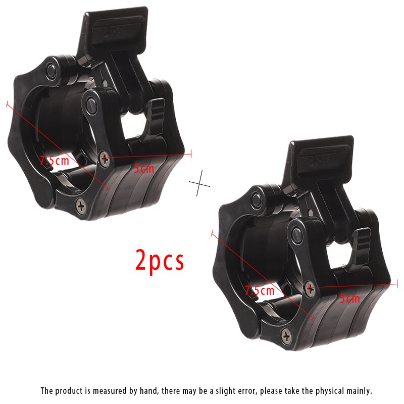 Dumbbell Ring Clip 5cm, 1 Pair, Weight Lever, Accessories 50mm Dumbbell Pliers for Gymnastics, Weight Training: Beige