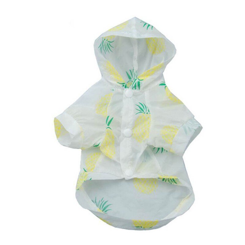 Protezione solare Del Cappotto Del canna Giacca per Cani di Piccola Taglia Della Camicia animale domestico Vestiti Del canna chihuahua Vestiti del Cucciolo costume con Il Cappello: YM