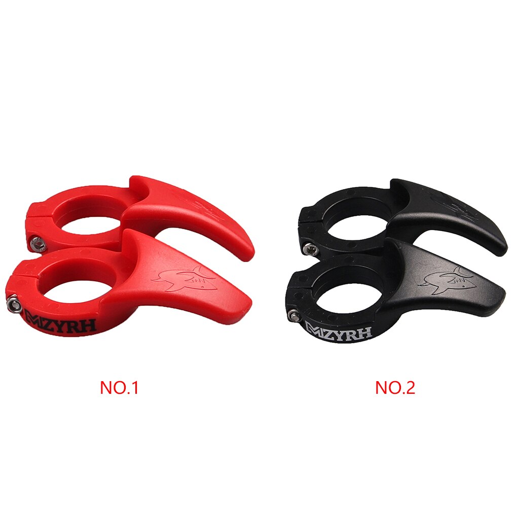 1 Pair Mountain Bike Rest Sub-handle Bicycle Thumb Force Grip Pair Of Lightweight Plastic Non-slip Handles And Lock Ring Kit