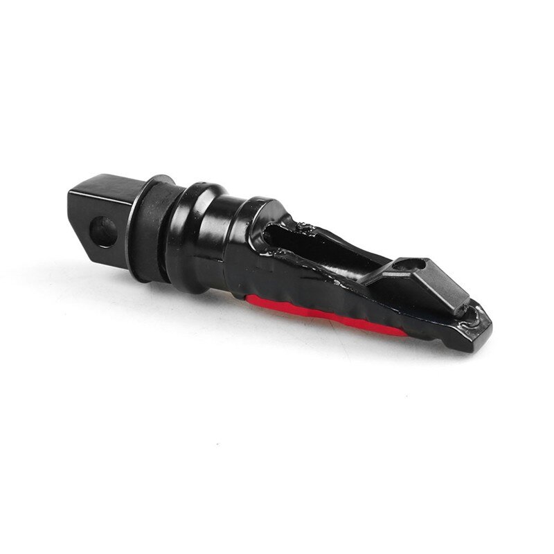 Universele 2 Stuks Motorfiets Achter Passenger Voetsteunen Pedalen Voetsteun Scooter Voet-Peg Motor Pedaal Modificatie Aluminium