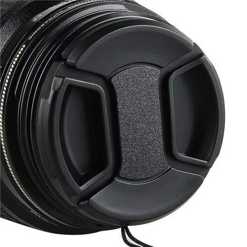55Mm Camera Lens Cap, Zwart
