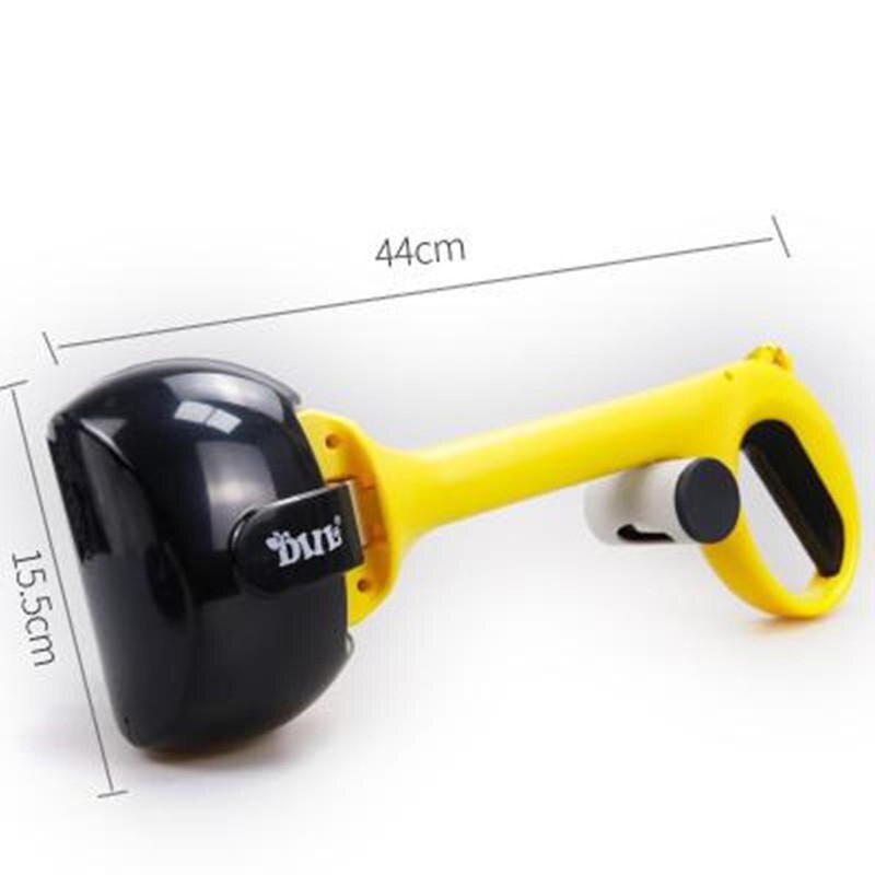 Dog Pooper Scooper Easy Pick Up Garbage Bags Long-Handled Grabber Picker Pet Waste Bag Holder Waste Dispenser Tool