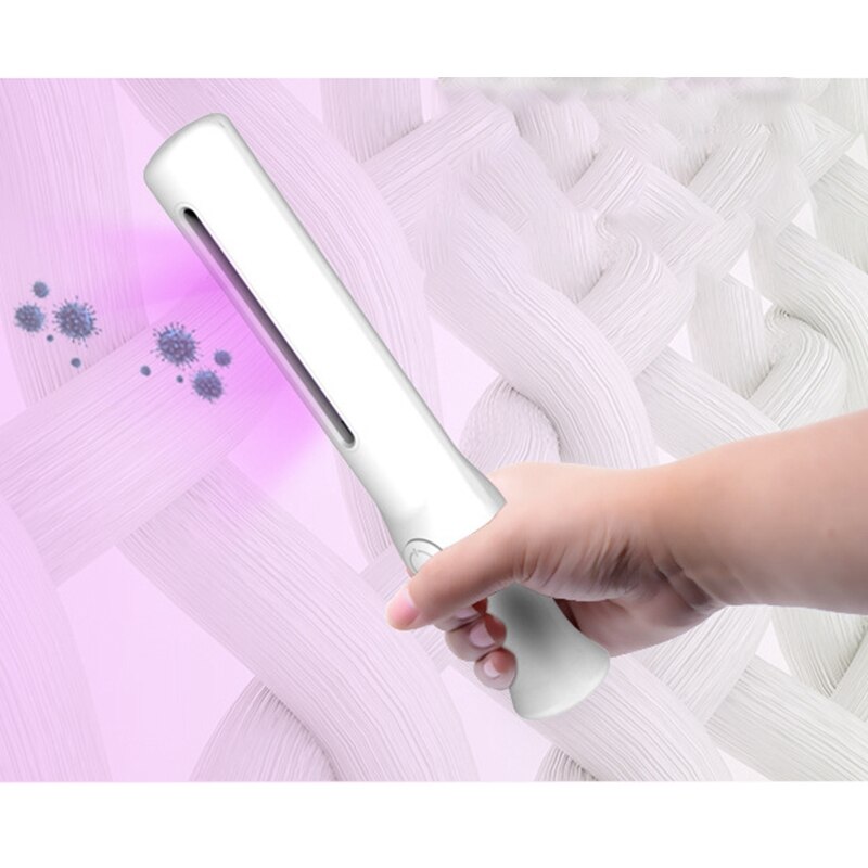 Microphone Ultraviolet Light Wand , Perfect for Hard Surfaces At Home, Office and Other Public Places Portable Easy to Use Kills